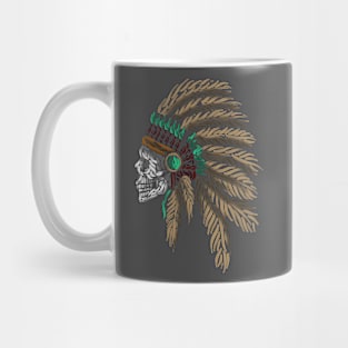 Native skull Mug